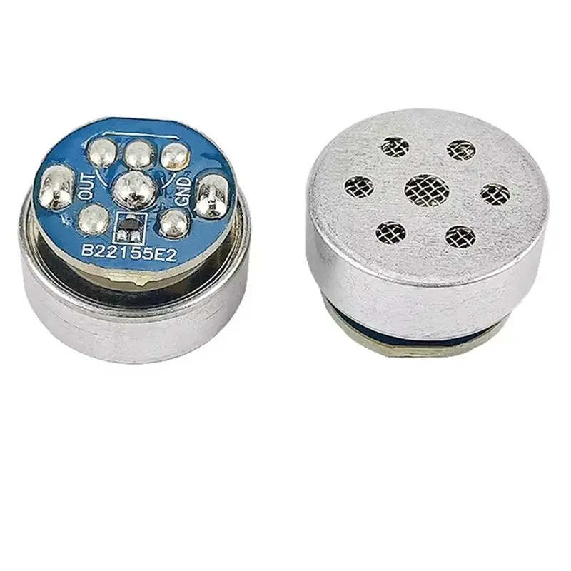 ABNR Unidirectional Mic 16Mm Electret Condenser Microphone 2Pcs For Audio Web Celebrity Anchor Microphone With Circuit Board