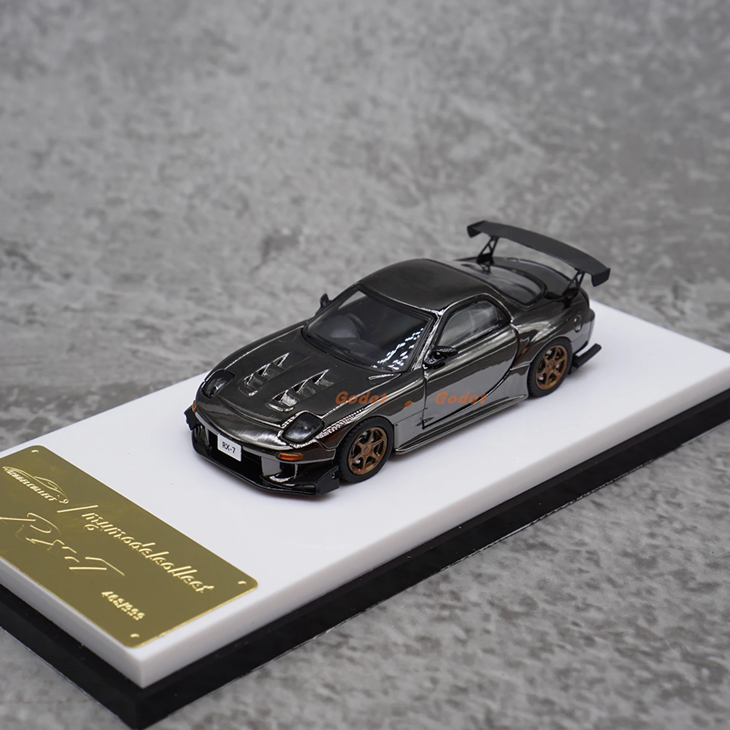 

MC масштаб 1:64, литой под давлением сплав Mazda RX-7 FD3S, суперкар, игрушки, модель автомобиля, классические подарки для взрослых, коллекция сувениров, статический дисплей