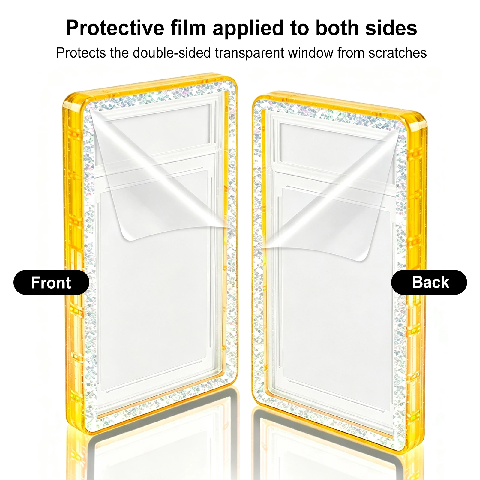 2026 New Glitter Graded Cards Protector Case For PSA 35pt Slab UV & Scratch Resistant Trading Card Magnetic Display Holder Box