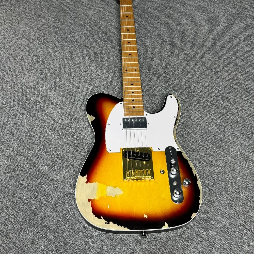 

Гитара 39 дюймов 62-й серии: винтажный дизайн, корпус с эффектом потертости, кленовый гриф