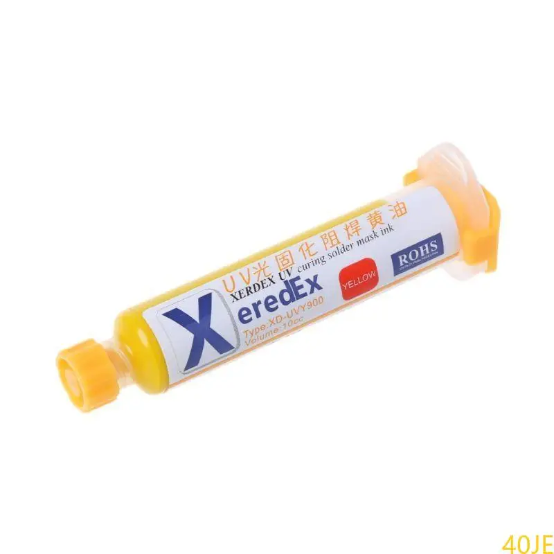 

40JE UV Solder Mask PCB BGA Paint Prevent Corrosive Arcing Welding Fluxes Oil Solderi
