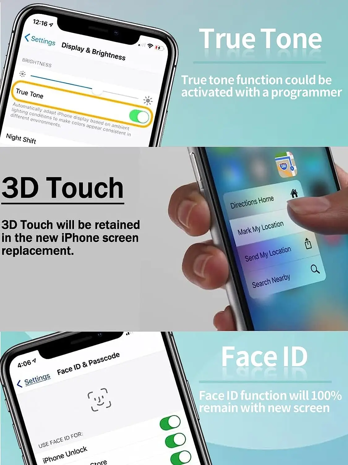 AAA+++ Incell Thank you for your trust in our For iPhone11pro LCD Incell For iphone 11 Pro Display Screen Digitizer Assembly