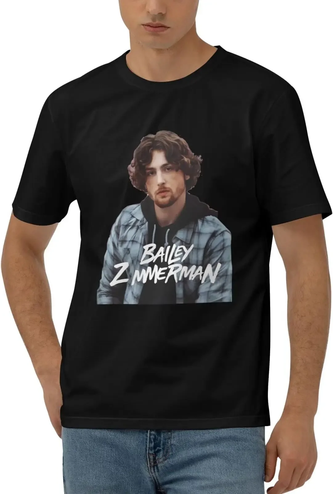 Bailey Music Zimmerman Shirts for Men Short Sleeve Cotton Tshirts Tees High Quality 100%Cotton Short Sleeve