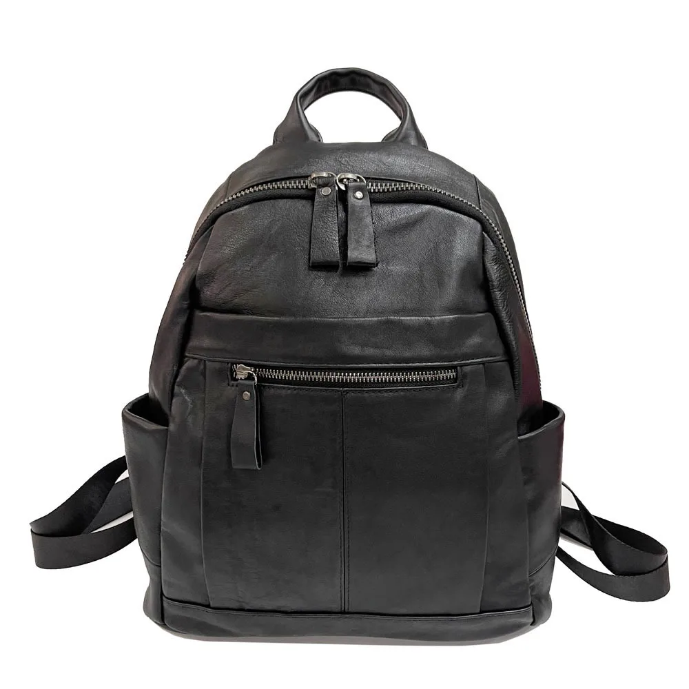 2024 New Women Soft Leather Backpack