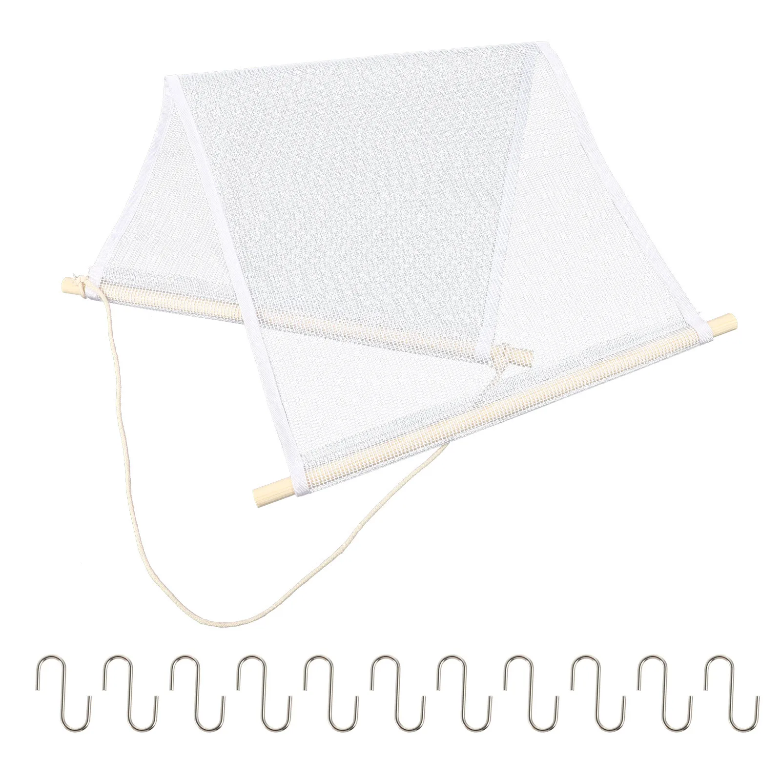 

Wood Rectangular Shape Jewelry Organizer Wall Mounted Hanging Earring Display Rack Stand for Necklaces Rings Earrings Holder