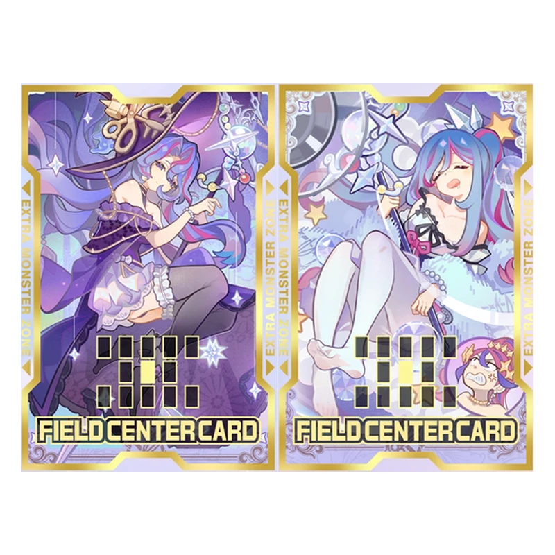 Yu-Gi-Oh! fait maison Carte de centre Witchcrafter Madame Verre Ygo en acrylique, cartes d'anime, jouets cadeaux