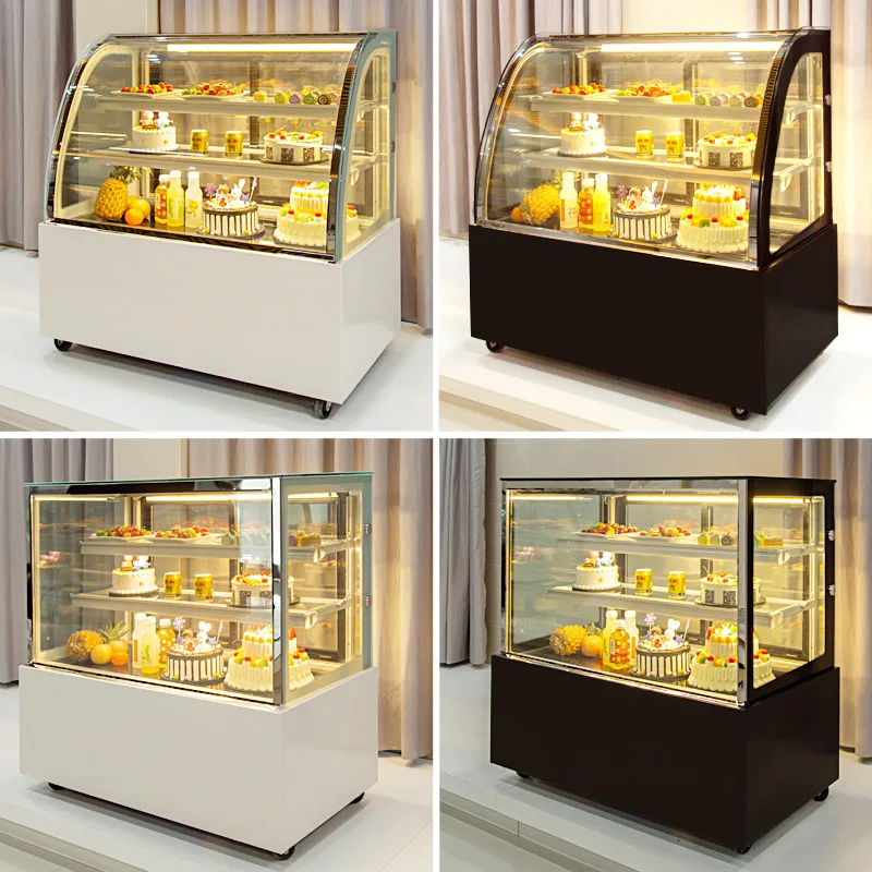 Arc cake display cabinets, refrigerators, commercial mousses, delicatessen, desserts, freezers, air-cooled crisper cabinets