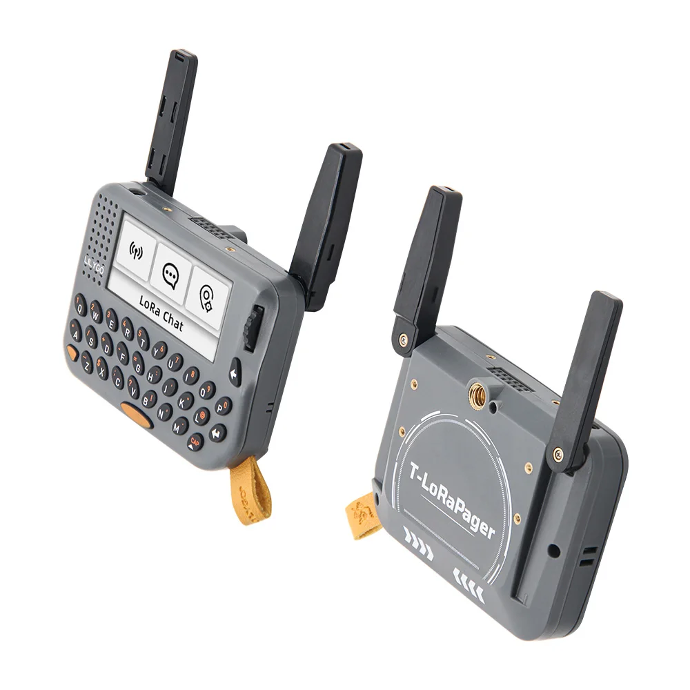 ليليجو ® جهاز iot المحمول T-LoRa ESP32-S3، شاشة 2.33 بوصة، لوحة مفاتيح QWERTY، NFC/RFID GPS، إصدار SX1262 LoRa