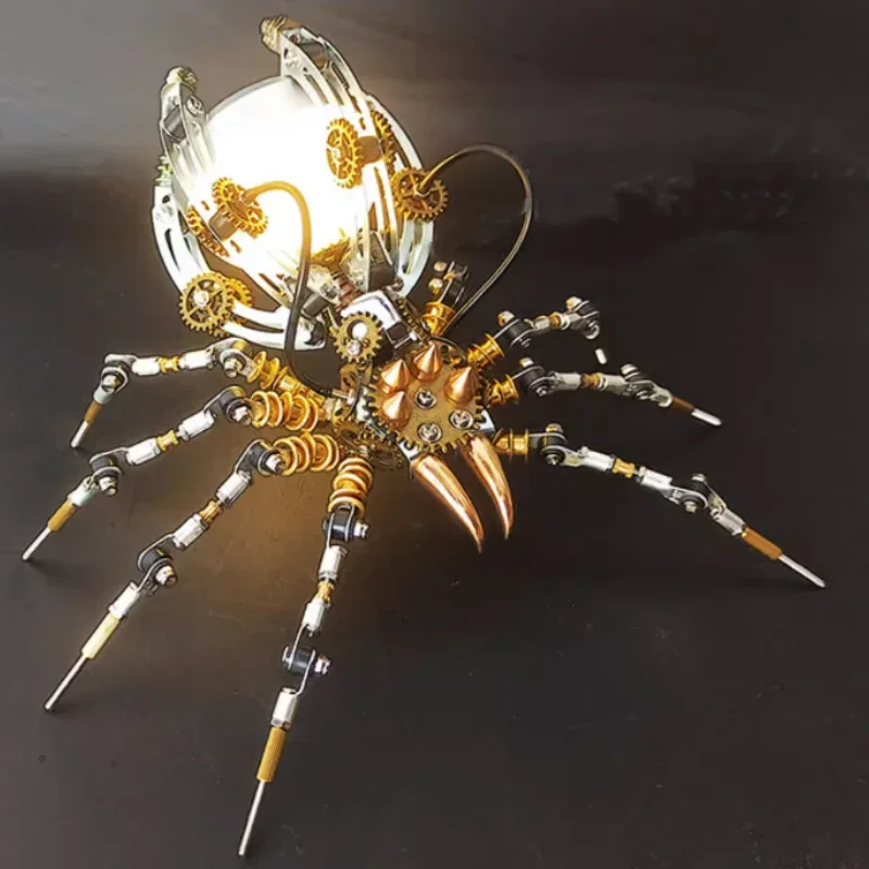 

3D Metal Puzzle Insects Model Kit Wasp Spider Octopus With Assemble Tools Mechanical DIY Assembly Toy for Kids Adults Gifts