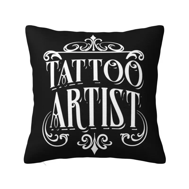 Tattoo Artist Art Job Ink Pillow Case 45x45cm for Sofa 현대 쿠션 커버 자동차 베개 커버, 문신 아티스트 아트 작업 잉크 베개 케이스 45x45cm 