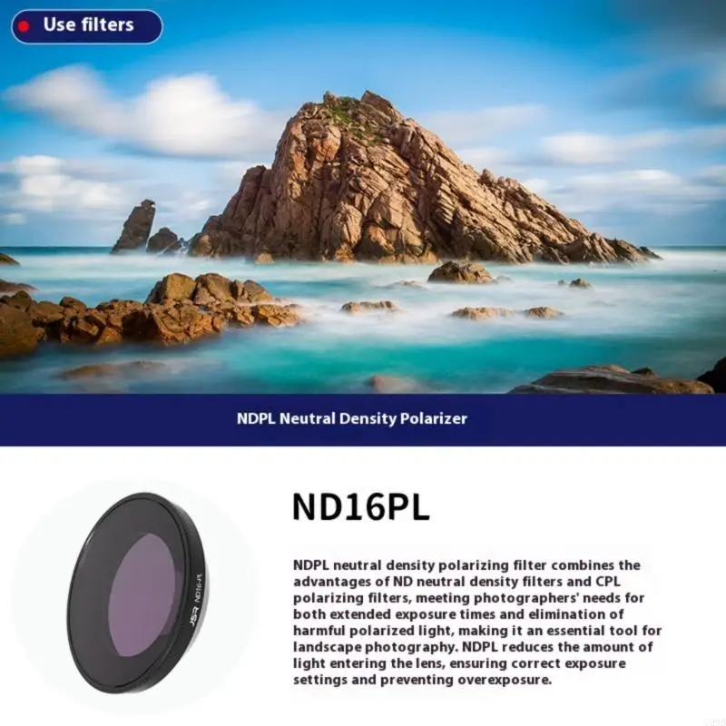 مرشح عدسة G99B لـ 360 GO CPL ND 8 16 32 64 Film Film Filters Cameras Accessories اختياري #4