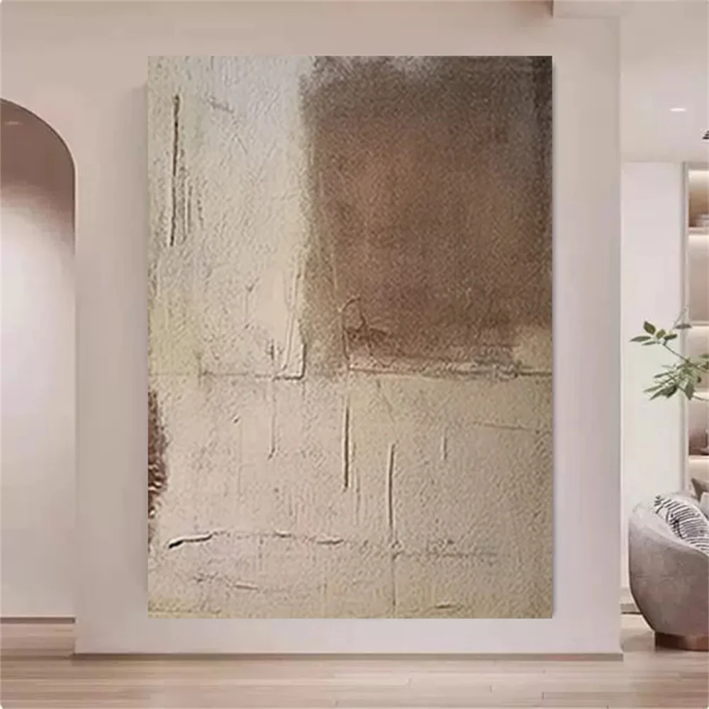 Unframed Decorative Poster Modern Abstract Oil Painting On Canvas 100% Handmade Picture Decor Modular Wall Art For Home Room