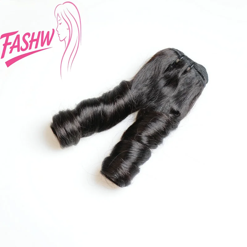 

Premium30Inch 10A Natural Color Bouncy Curly Human Hair Weaving Bundle1PC/100g Brazilian Virgin Remy Double Weft Hair Extensions