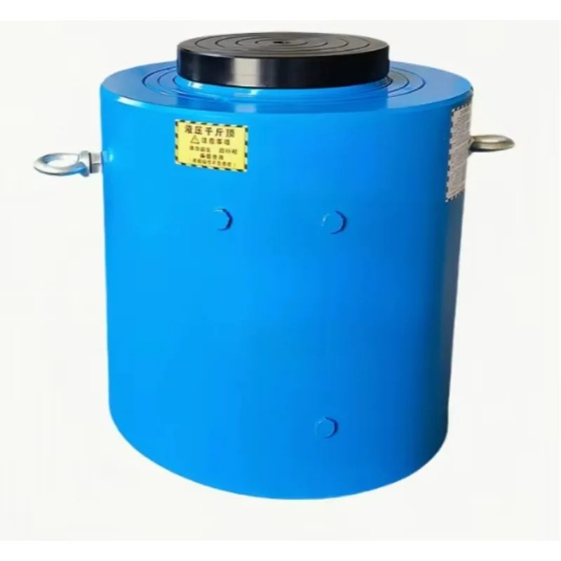 100T 320T 500T 630T Double Acting Heavy Duty Hydraulic Jack With Separate Pump For Static Load Test Bridge Lifting Safe