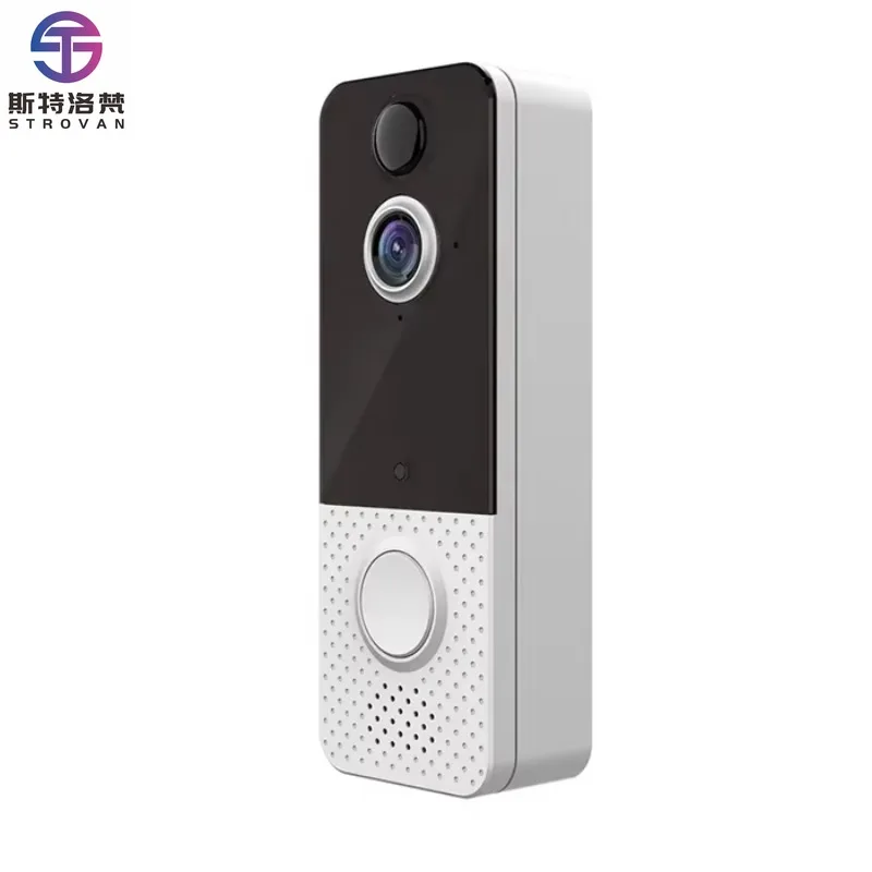 Wifi Doorbell  4K Cam Video 1080p  Intercom Smart Wireless Door Video Bell Wifi Video Doorbell  Ring Doorbell