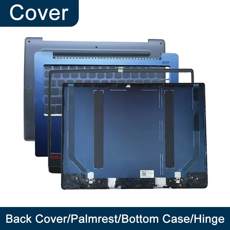 Imagem -06 - Lcd Tampa Traseira para Lenovo Ideapad Frame Frontal Dobradiças Palmrest Caixa Inferior Laptops Tela Case 330s14 330s-14ikb 330s-14ast Novo