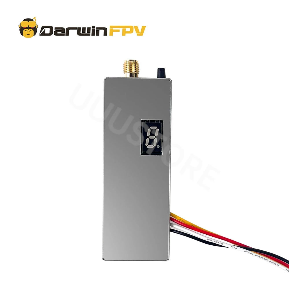 FPV 1.2G 1.3G 1060~1380MHz 1.6W 0.1mW/25mW/800mW/1600mW VTX Transmitter Receiver for Long Range FPV Drone RC Model