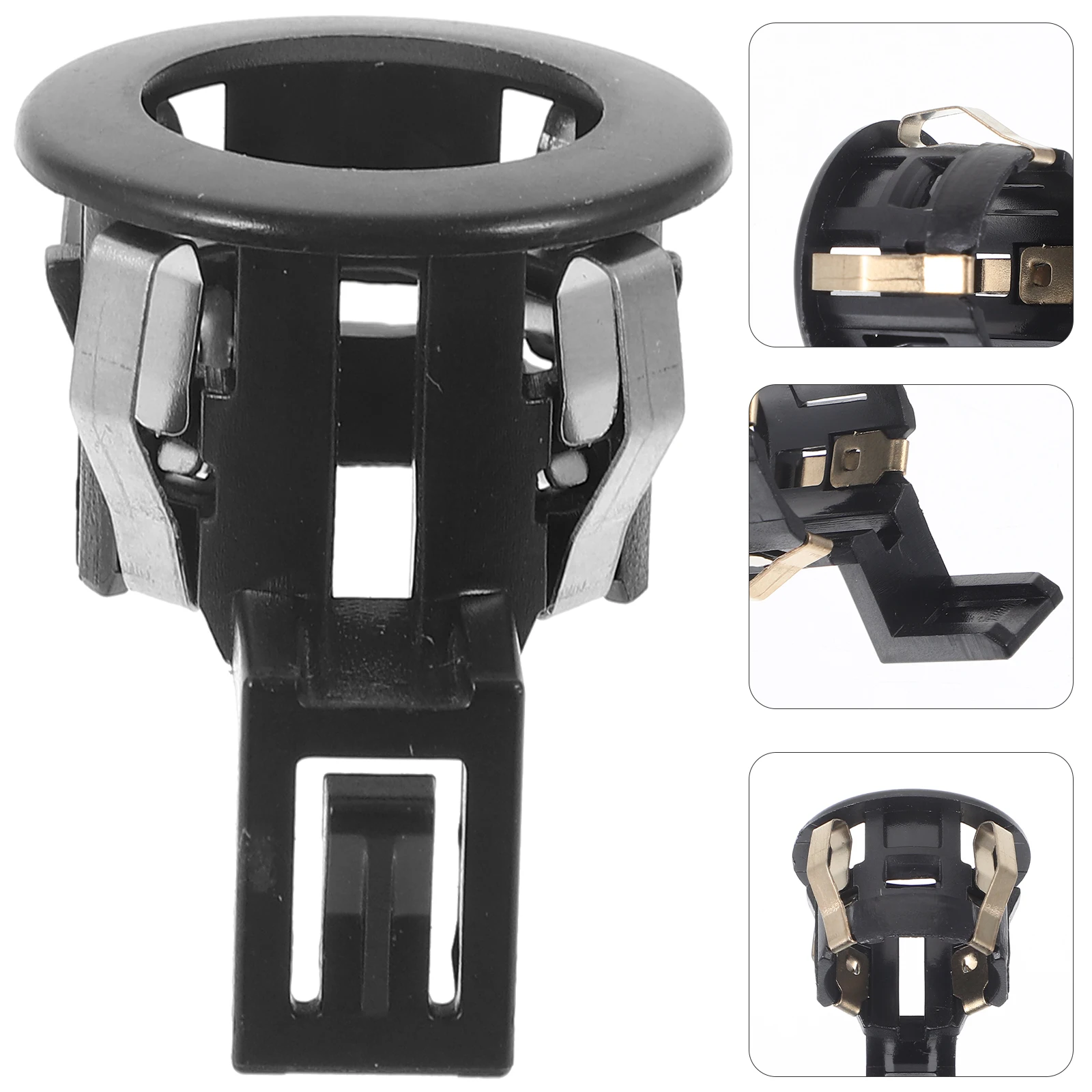 

Reversing Radar Bracket Car Accessories Parking Sensors Intelligent Assistance Alarm System Bezel Black Automotive Front Garage