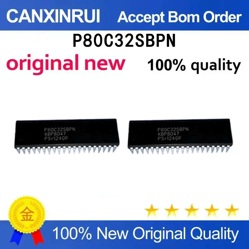 

(5pcs-100pcs）Brand new original P80C32SBPN DIP40 spot chip IC
