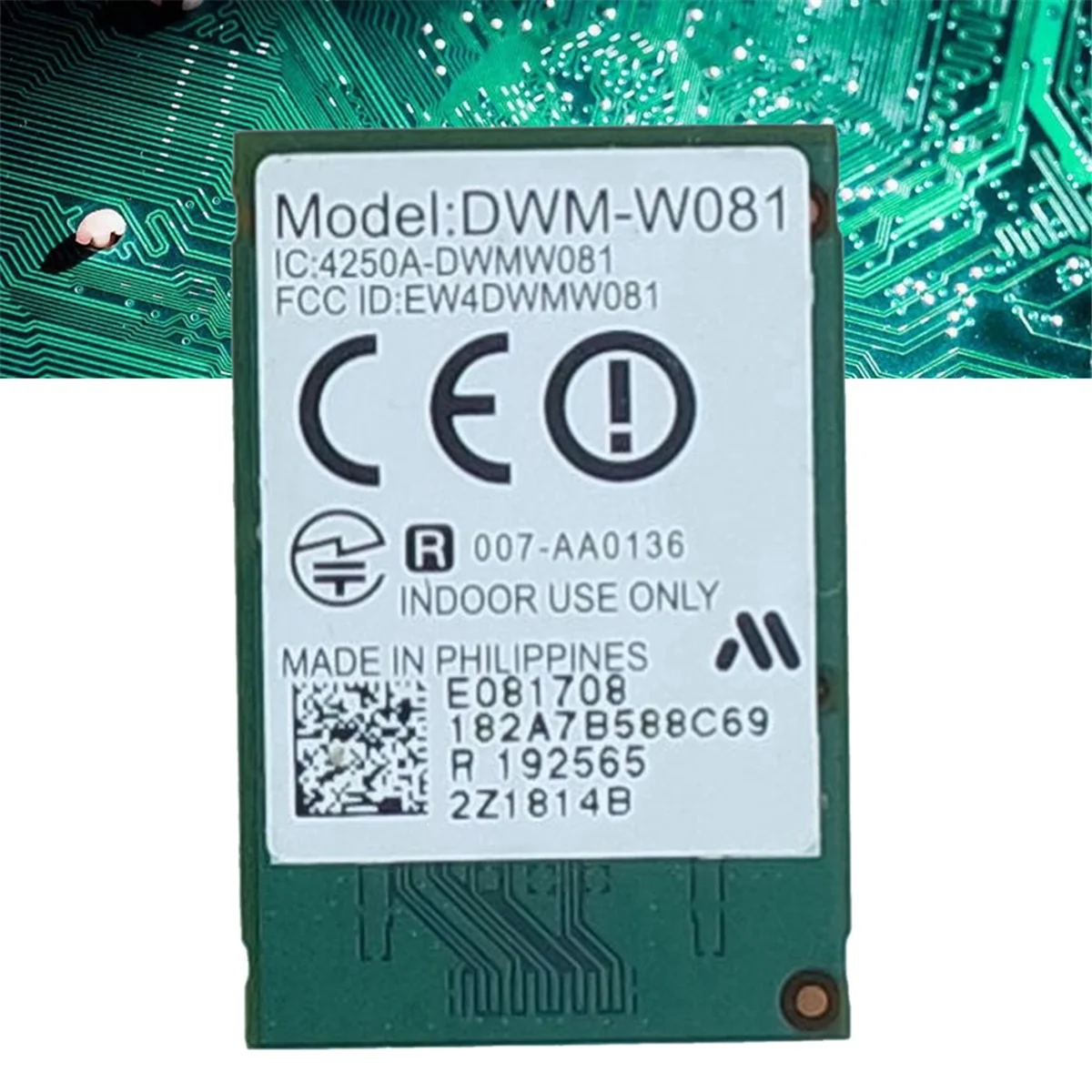 AD41-Dwm W081 لوحة واي فاي لاسلكية لـ Wii U Pad استبدال الدائرة المتوافقة مع بلوتوث Wiiu Pad