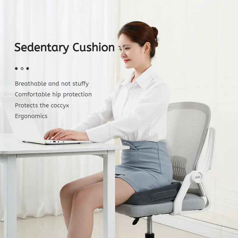 Granules cushion seat cushion Cushion Memory Foam Seat Cushion washable Multipurpose Sedentary Comfort cushion Breathable Fart