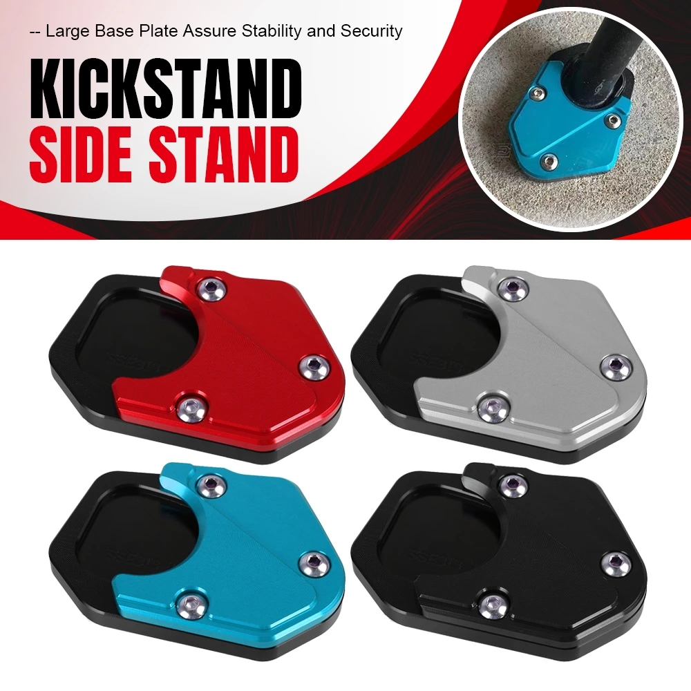 

Motorcycle Extender Foot Side Enlarge Base Support Plate Anti-skid Enlarged Base Kickstand FOR CFMOTO 450SR 450SS 2022 2023 2024