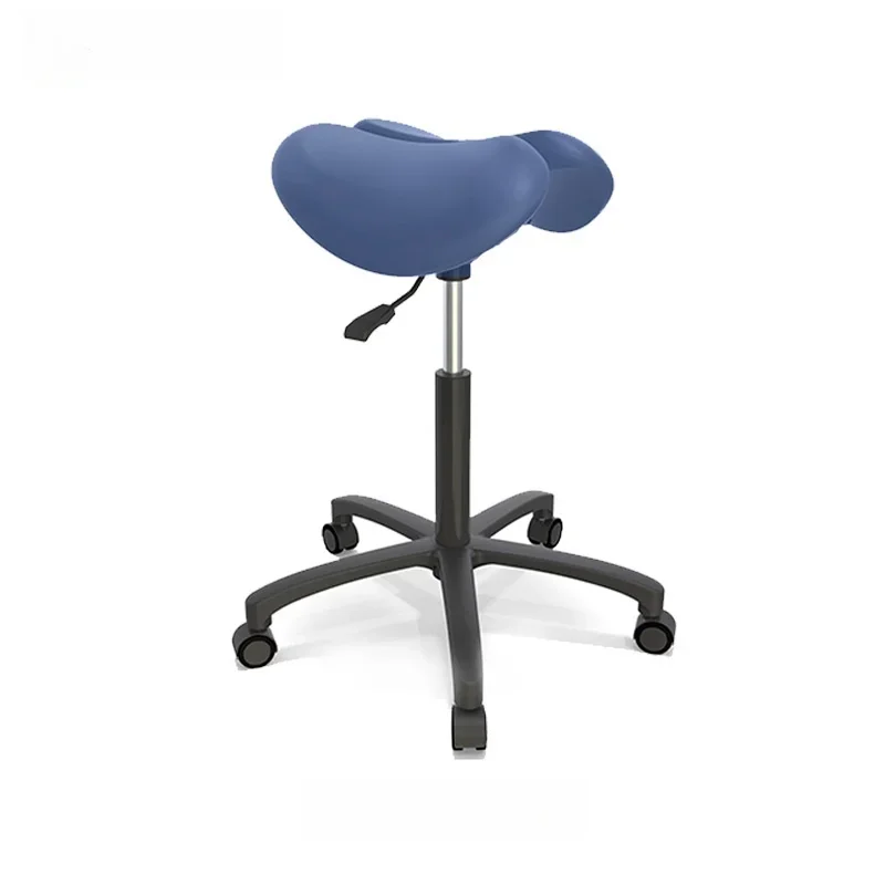 Ergonomic Design Dental Chairs Lifting 360° Swivel Computer Chair Dentist's Horse Riding Chair Adjustable Cozy Sitting Posture