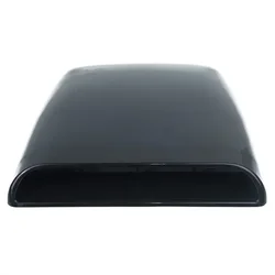 Hood Cover White 1 Piece ABS Plastic Black Decoration Roof Scoop Vent Air Flow Bonnet Car Decorative Intake Hood