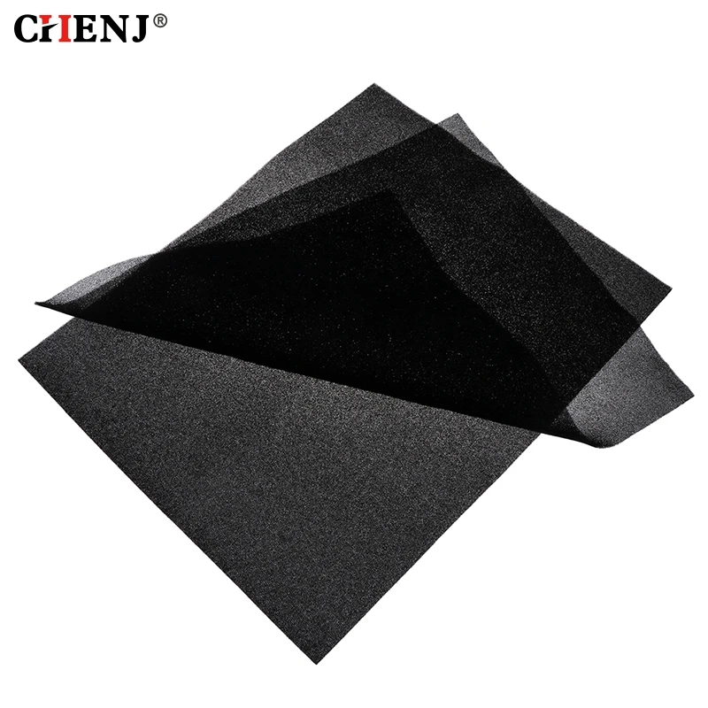 DIY 500*400*3mm/5mm Computer Mesh Sponge PC Case Fan Cooler Black Dust Filter Case Dustproof Cover Chassis Dust Cover 40PPI