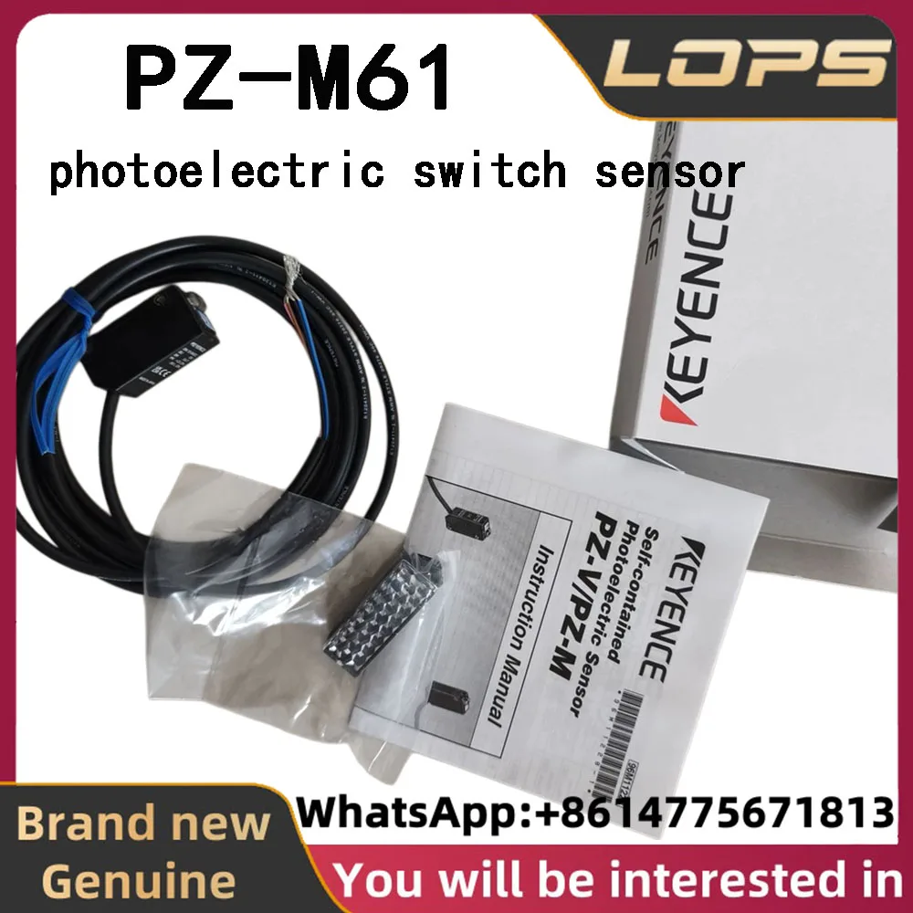 PZ-M61 New Original KEYENCE Square reflective photoelectric switch sensor, large quantity in stock, welcome to consult