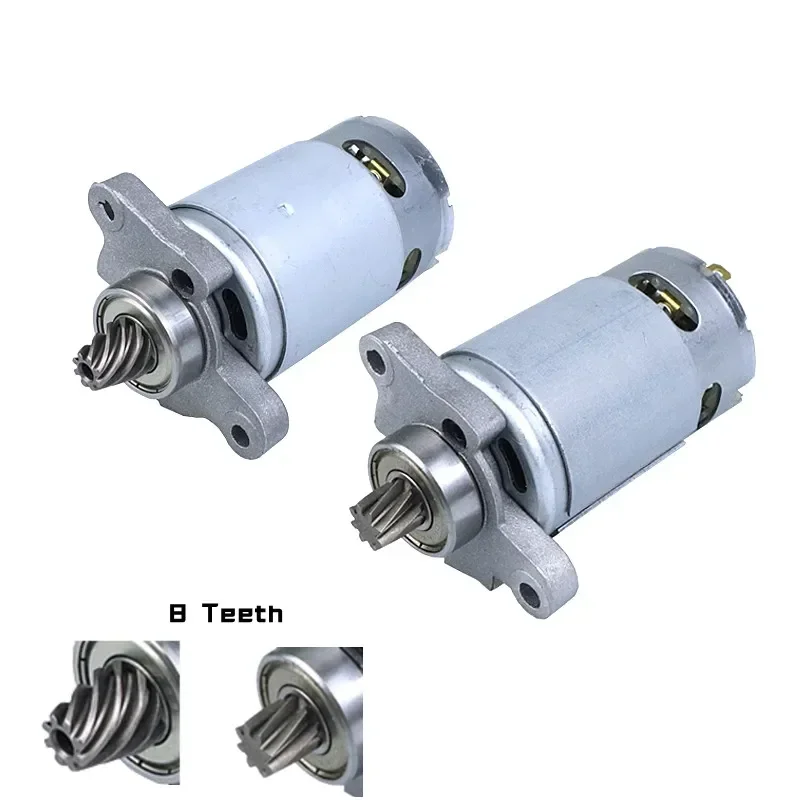 Cordless Reciprocating Saw DC 21V Motor 550 type Handheld Cutting Lithium Chainsaw Motor 8 Teeth Gear