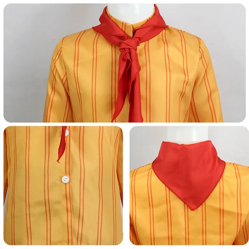 زي تنكري لفيلم إنكانتو أنطونيو مادريجال للأطفال الأولاد ملابس علوية للأطفال وسراويل وربطات عنق موحدة لحفلات أعياد الميلاد والهالوين للأطفال