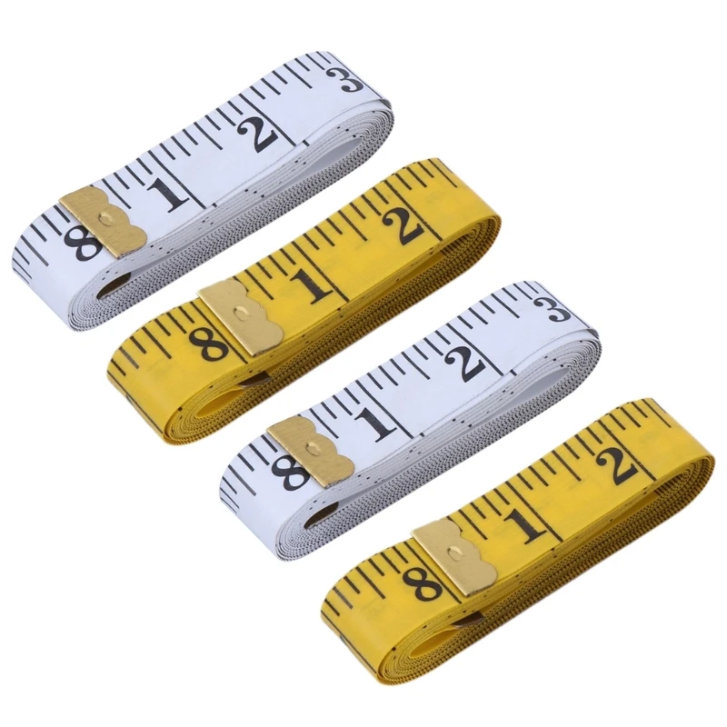 LXAF Tape Measure, 118Inch Sewings Tailor Tape Body Measure Ruler Dressmaking Cloth Measure Soft Flat Tape Measure