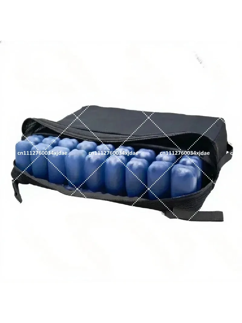 Medical PVC Anti-Decubitus Air Cushion, 2-Valve Inflatable Wheelchair Pad, Pressure Relief Support