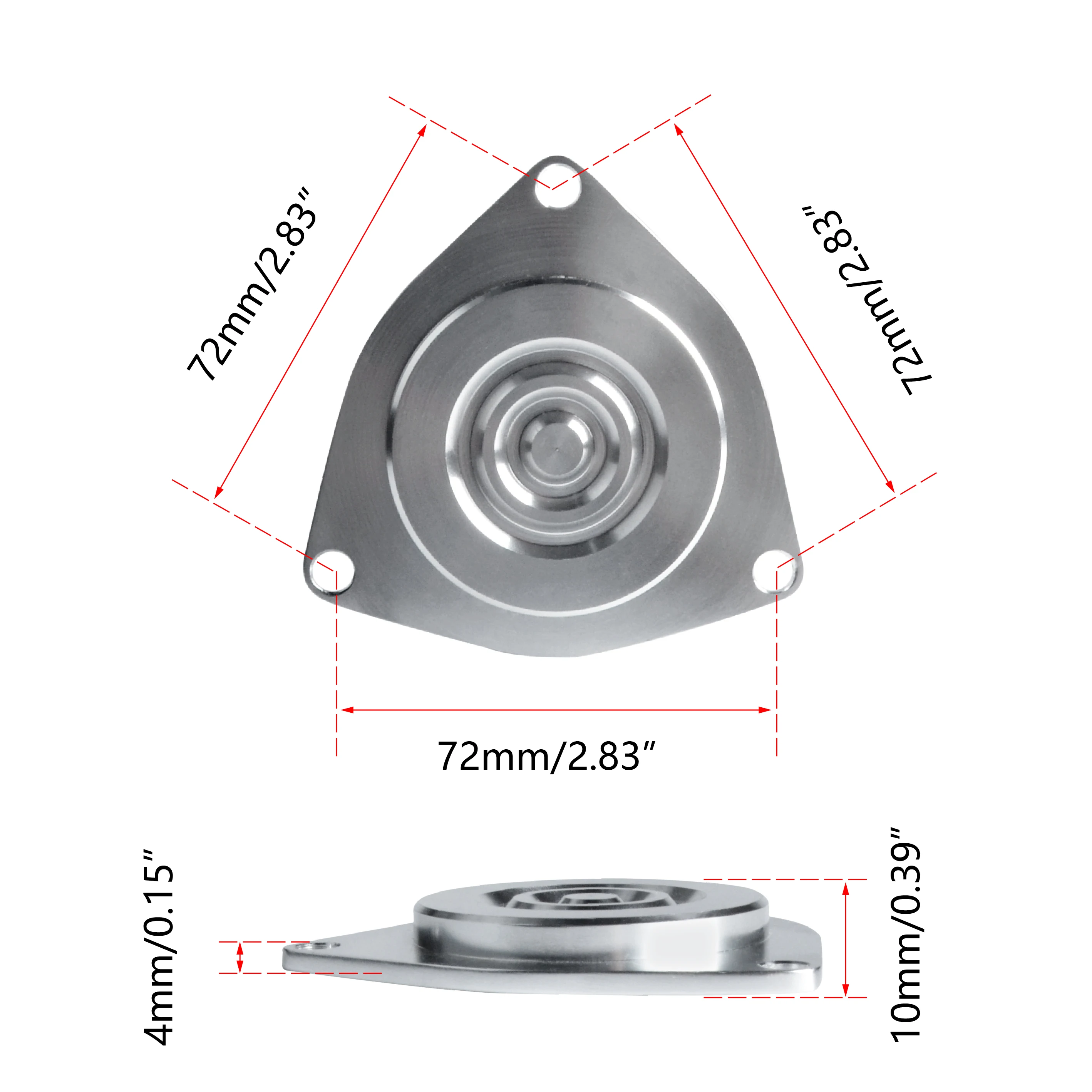 Block Off Plate High Quality Auto Turbo Bypass Valve Blanking Plate For Mitsubishi CBV