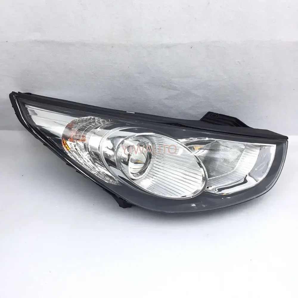 For Hyundai IX35 2009~2012 Headlights Car Headlamp Assembly Replacement Front Whole Auto Light Assembly with Motor Adjust