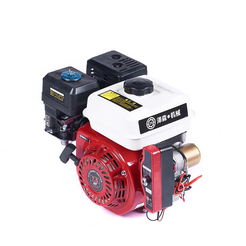 170F Gasoline engine 168 electric start single cylinder air-cooled threshing machine micro-tillage machine polish machine gasoli