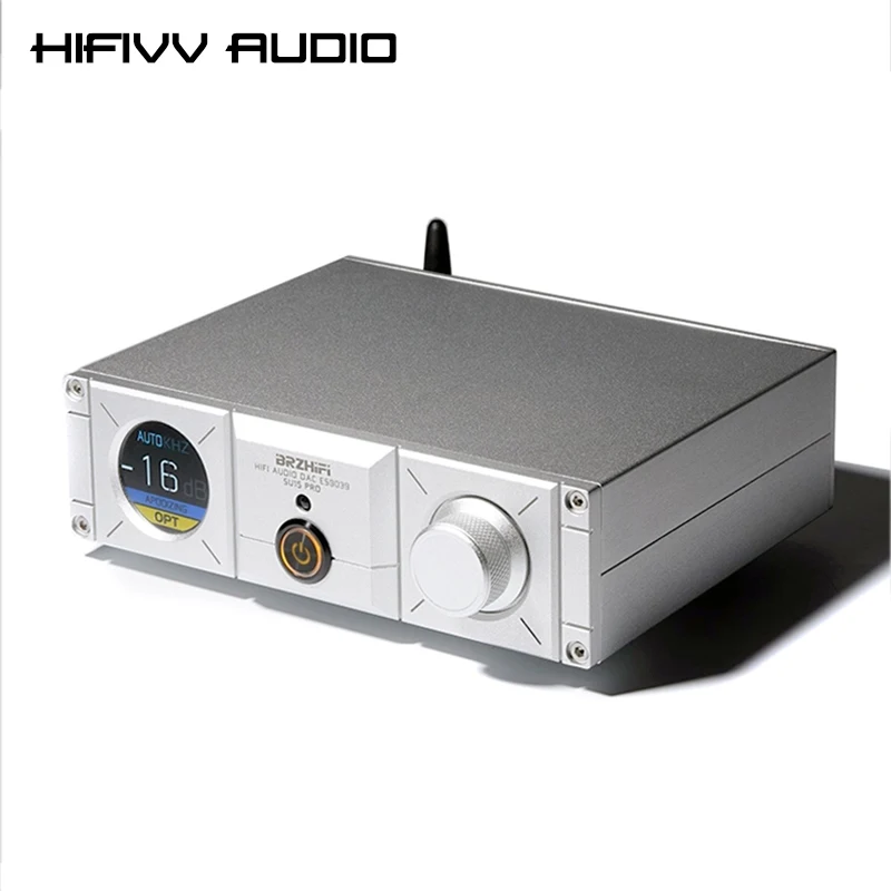 Hifi SU15PRO Home Audio Decoder ES9039Q2M Decoding QCC3095 Bluetooth 5.4 RCA Balanced Output DAC Coax/OPT/ PC-USB