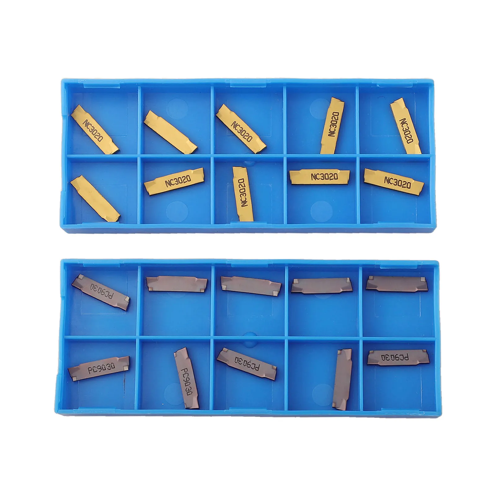 20Pcs MGMN200-G / MGMN200-G LDA 2mm Grooving Parting Carbide Insert Cut-off Tool Workshop Equipment Power Tools Inserts