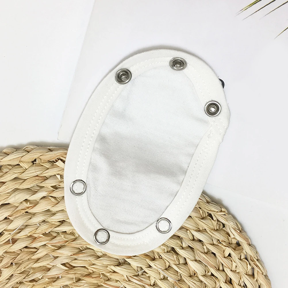

5pcs Cotton Jumpsuit Snap Toddler Extendable Rompers Extension Soft Comfortable Unisex Newborn Bodysuit Extenders For Boys