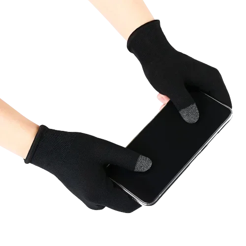 게이머용 손가락 엄지 슬리브 장갑, 긁힘 방지, 휴대용 모바일 게임 장갑, 편안한 땀 방지, 게임 액세서리