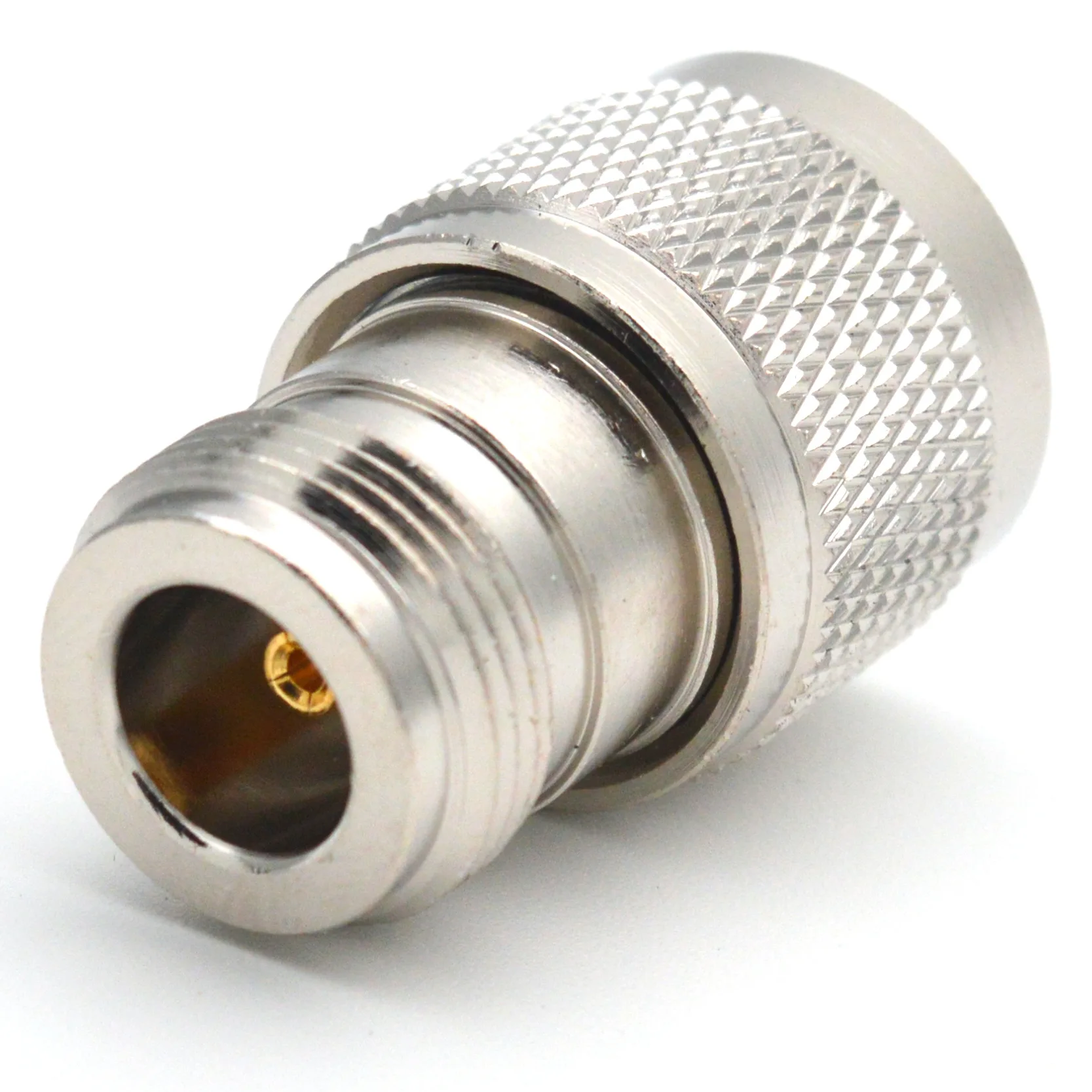 N-Buchse auf UHF-Stecker PL259 Koaxialadapter aus Kupfer/Messing, gerader HF-Stecker für Antennenkabel und Radio – Detail 4