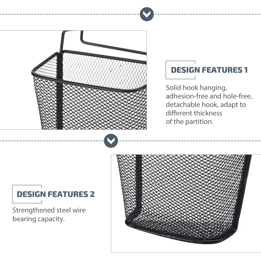 Kantoorophangrek Ijzeren bureau-organizer Multifunctionele hangende mand Bestanden Pennen Opslag Kantoormand Dorm Organizer
