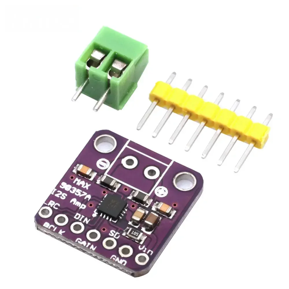 Max98357 3w Class D Amplifier Breakout Interface I2s Dac Decoder Module Filterless Audio Board For Raspberry Pi Esp32 Amplifier