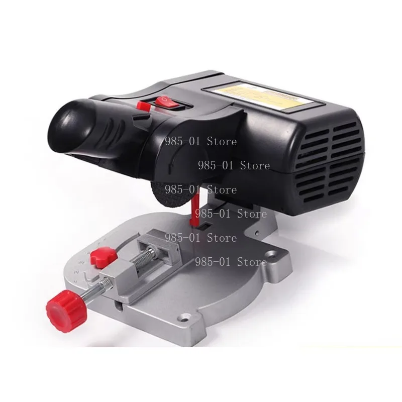 Miniature Benchtop DC Cutter High Torque Powerful Cutting Machine for Metal, Glass, Iron & Aluminum Profiles