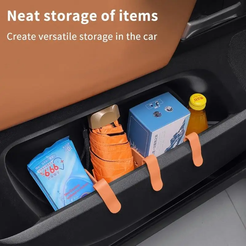 2/4Pcs Universal Car Door Side Storage Partition Car Door Groove Partition Panel Car Storage Organizer Management Car Parts