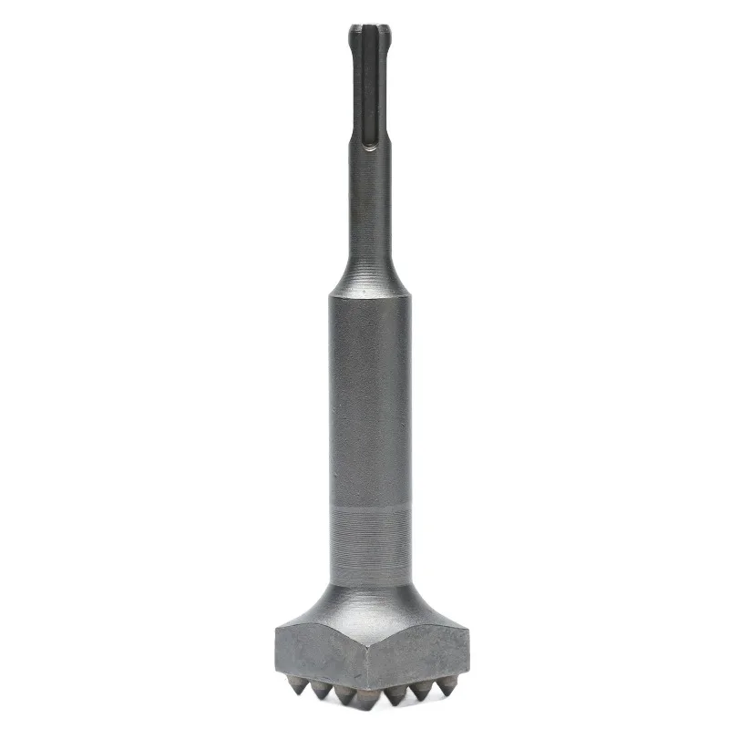 

Vearter Plus Shank Tungsten Carbide Tipped 16Teeth Chisel Bush Hammer Drill Bits For Cement Concrete Stone Marble Granite