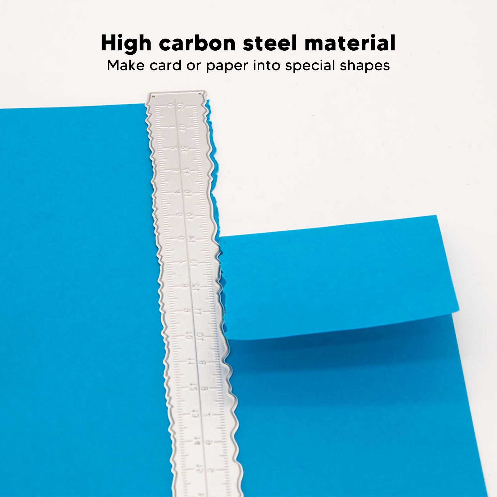 

Die Cutting Irregular Edges Ruler Making Carbon Steel Embossing Attractive Decorative Lightweight Card Making Tool