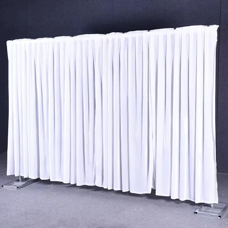 

Flannel Velvet None Transparent Wedding Backdrop Curtain Drapes Wedding Supplies Background for Party Event Birthday Stage Decor
