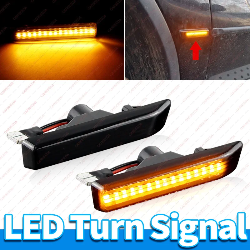 LED ديناميكية متتابعة الجانب ماركر ضوء لسيارات BMW X5 E53 الرياضة فائدة 4-Door 3 Series E36 سيدان 4-Door كوبيه 2-Door للتحويل #1